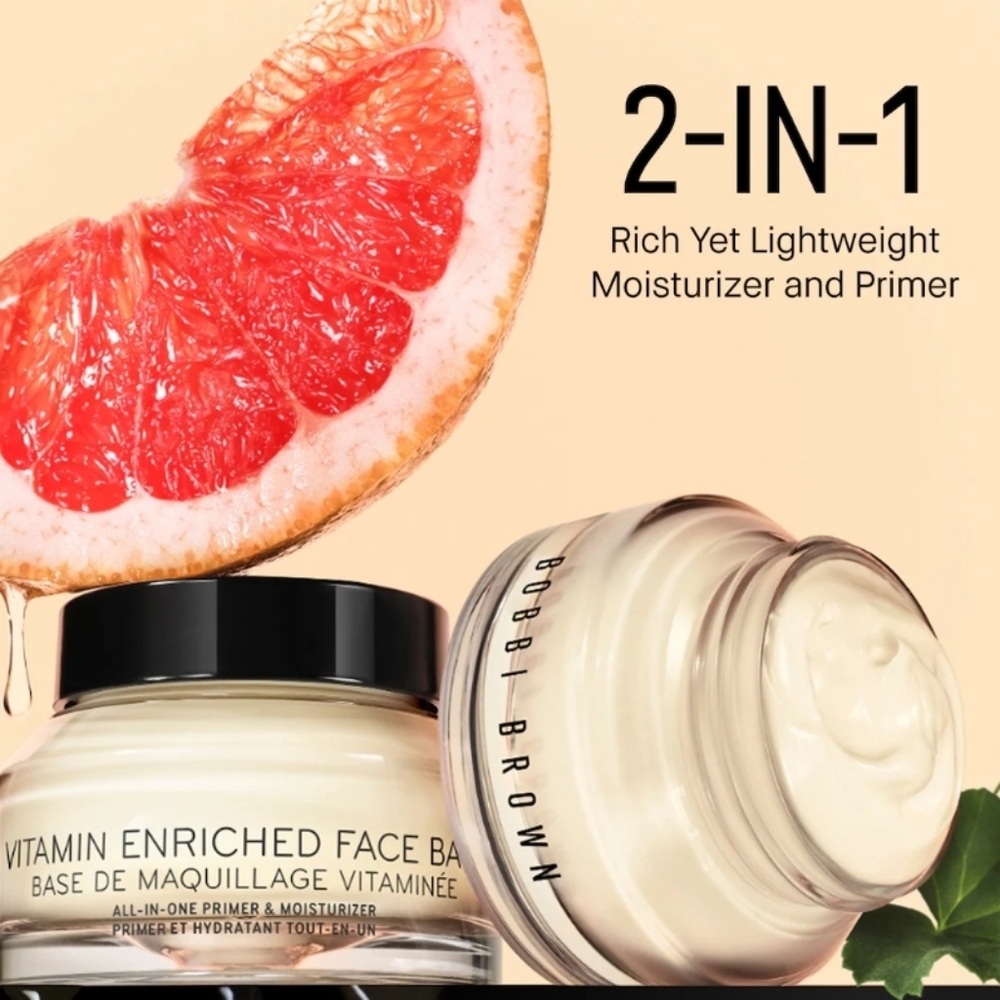 Bobbi Brown Vitamin Enriched Face Base All-in-1 Primer & Moisturizer, 50ml, NIB - Picture 3 of 7